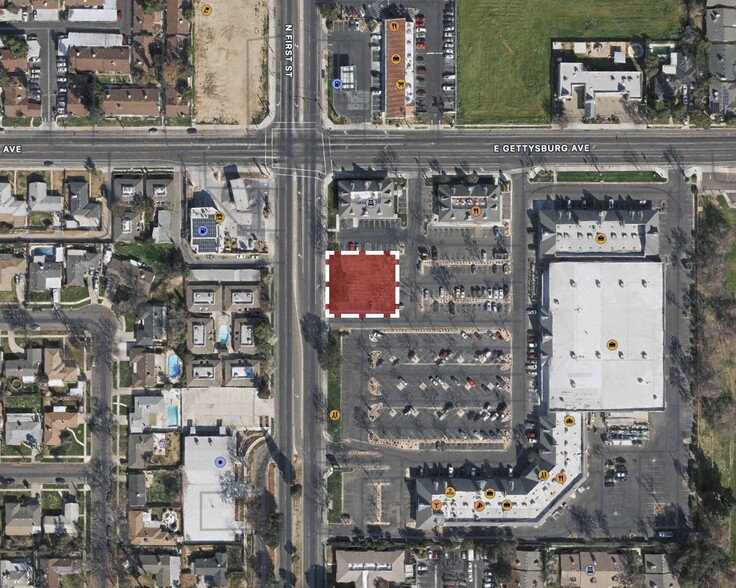 N 1st & Gettysburg Ave, Fresno, CA for lease - Building Photo - Image 1 of 5