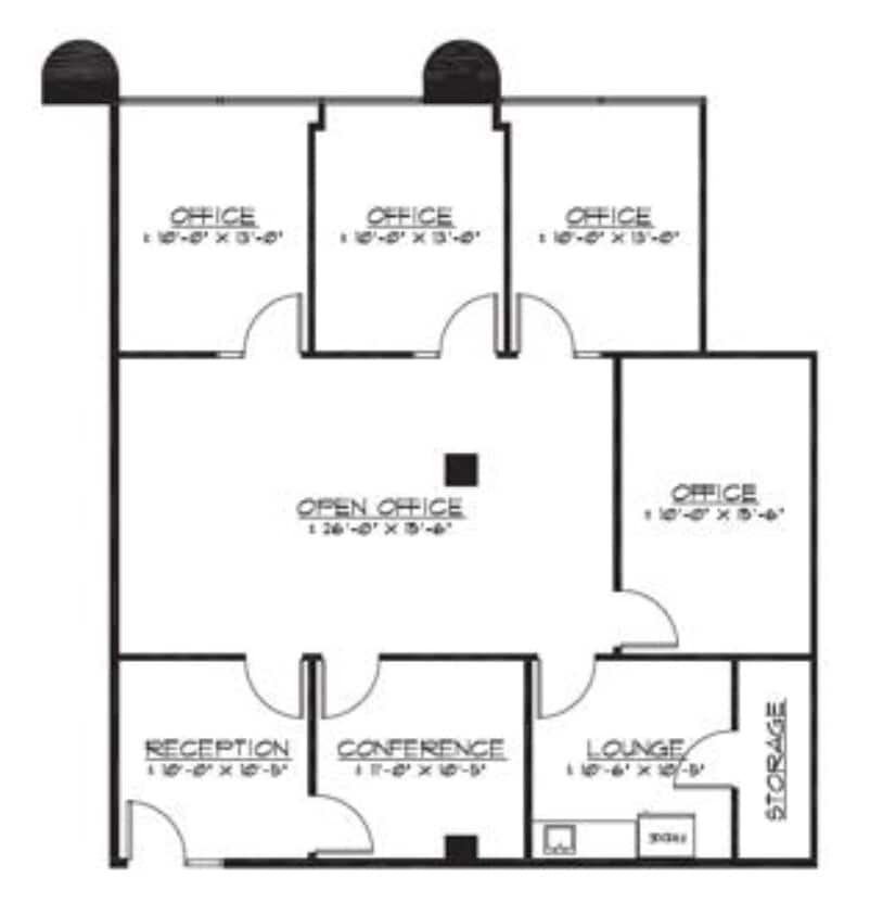 8777 E Via de Ventura, Scottsdale, AZ for lease Floor Plan- Image 1 of 1