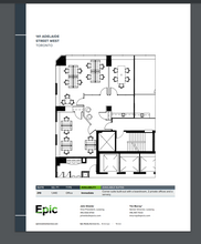 141 Adelaide St W, Toronto, ON for lease Floor Plan- Image 1 of 1