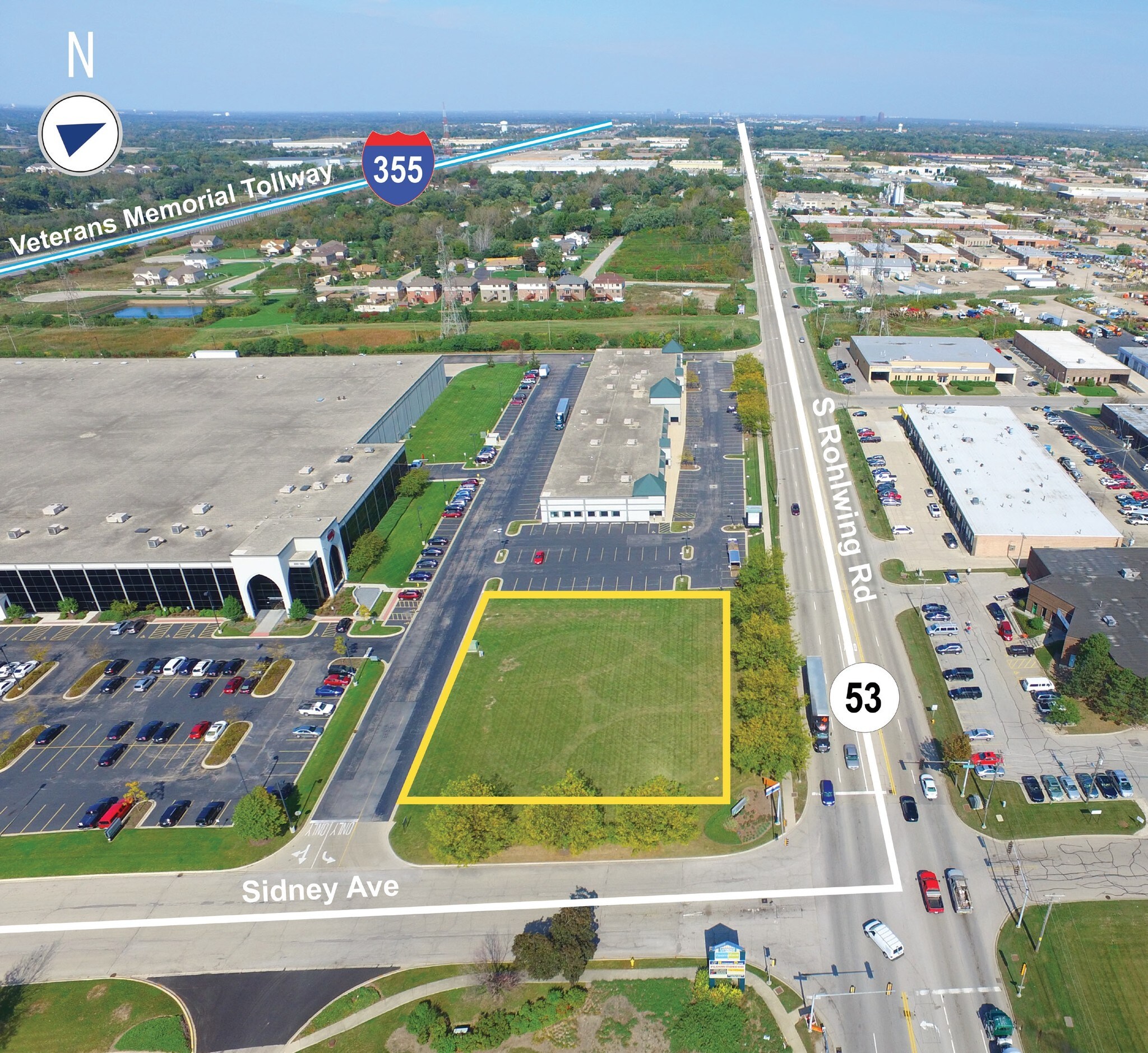 0 NW Corner of 800 S Rohlwing, Addison, IL for sale Primary Photo- Image 1 of 1