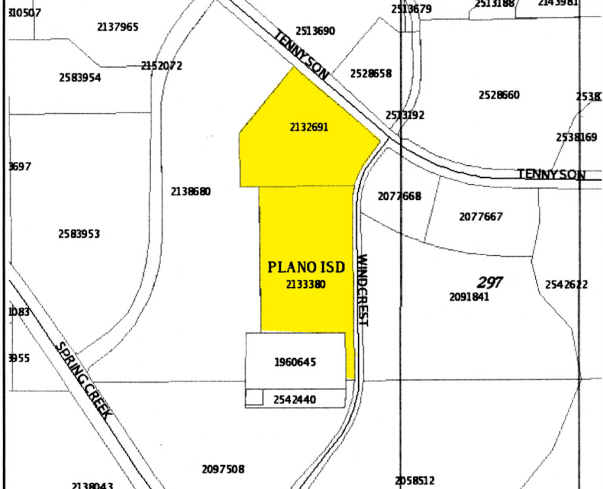 5200 Tennyson Pky, Plano, TX for sale - Plat Map - Image 1 of 1