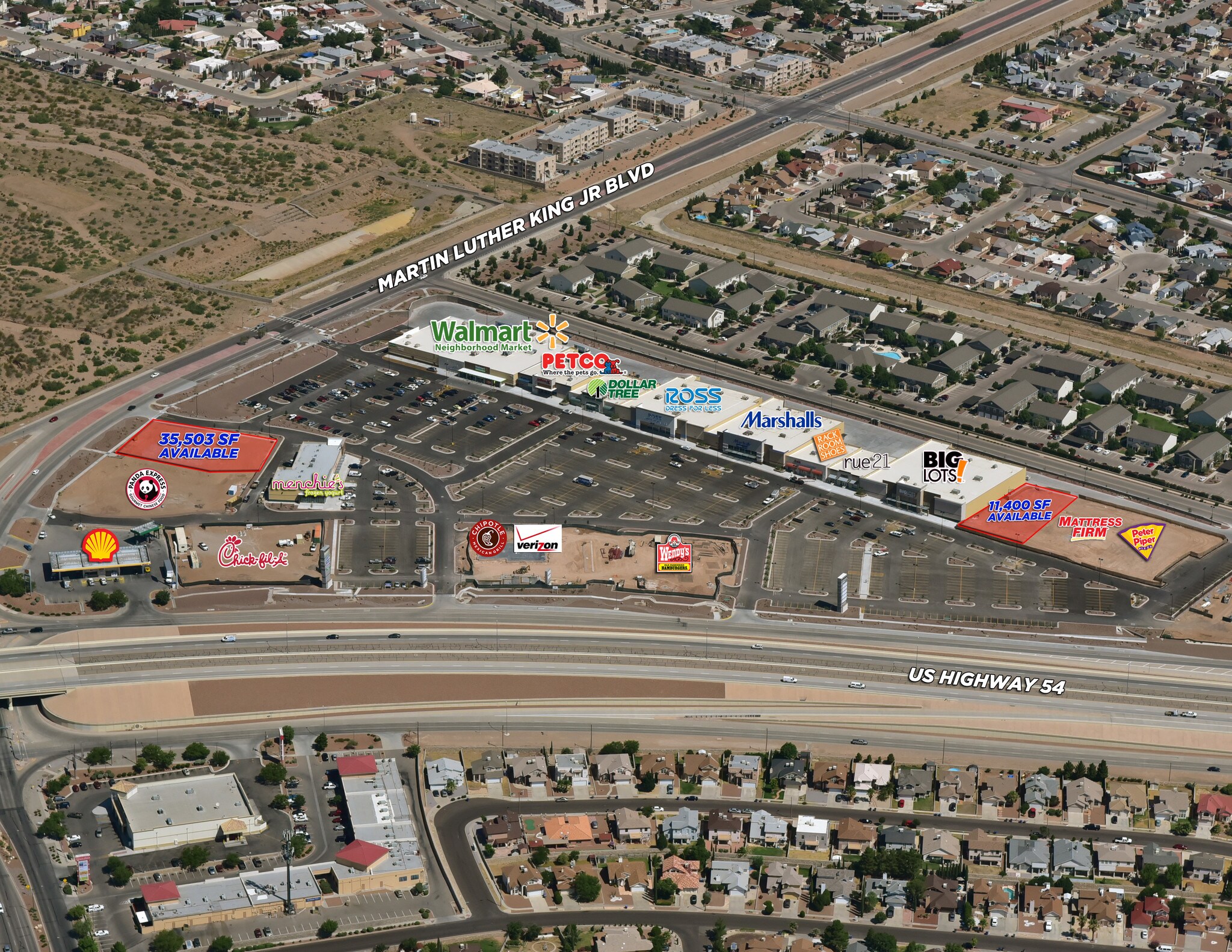 NEC Hwy 54 & MLK Jr. Blvd., El Paso, TX for sale Building Photo- Image 1 of 1