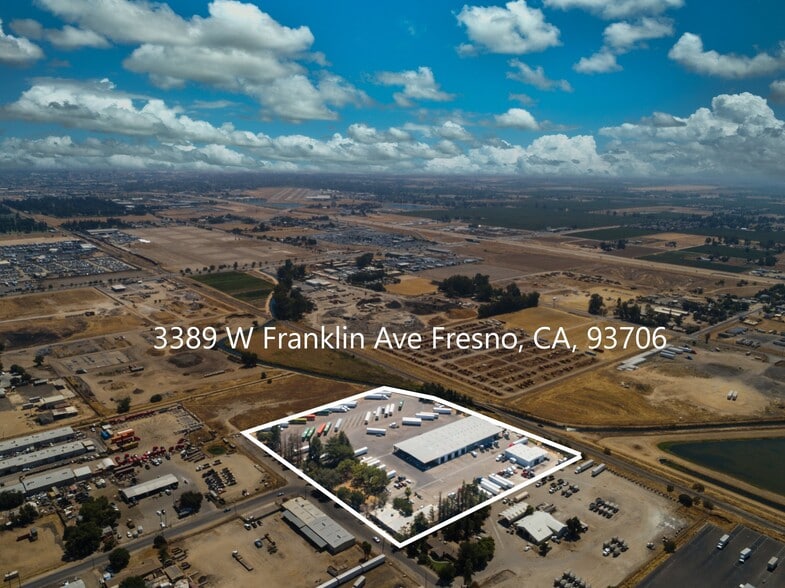 3389 W Franklin Ave, Fresno, CA for sale - Aerial - Image 1 of 1