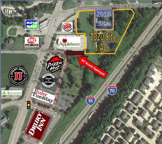 2020 Belt Line Rd Collinsville Il 62234 Land For Sale Loopnet Com