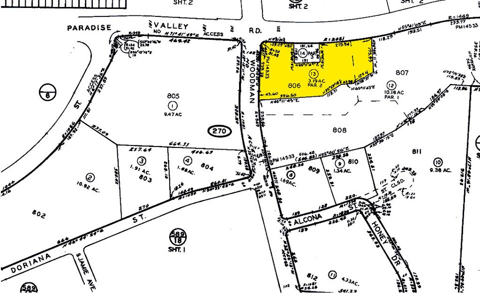 6919 Paradise Valley Rd, San Diego, CA for lease - Plat Map - Image 2 of 5