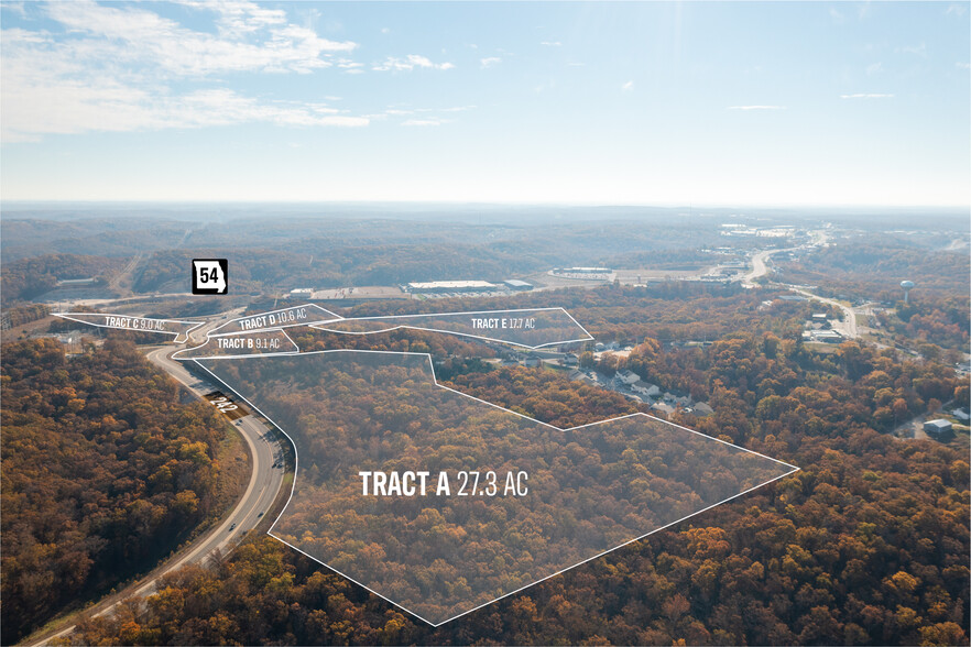 Tract E 242 hwy, Lake Ozark, MO for sale - Aerial - Image 2 of 3