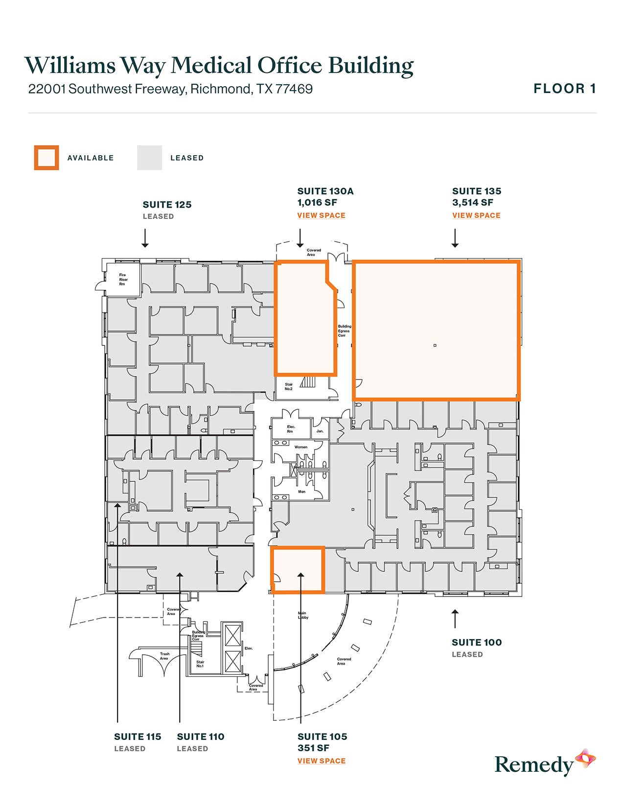 22001 Southwest Freeway, Richmond, TX for lease Floor Plan- Image 1 of 1