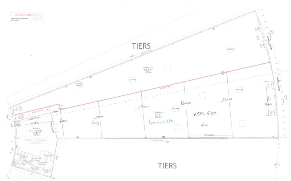 Retail in Maurepas for lease - Floor Plan - Image 3 of 4