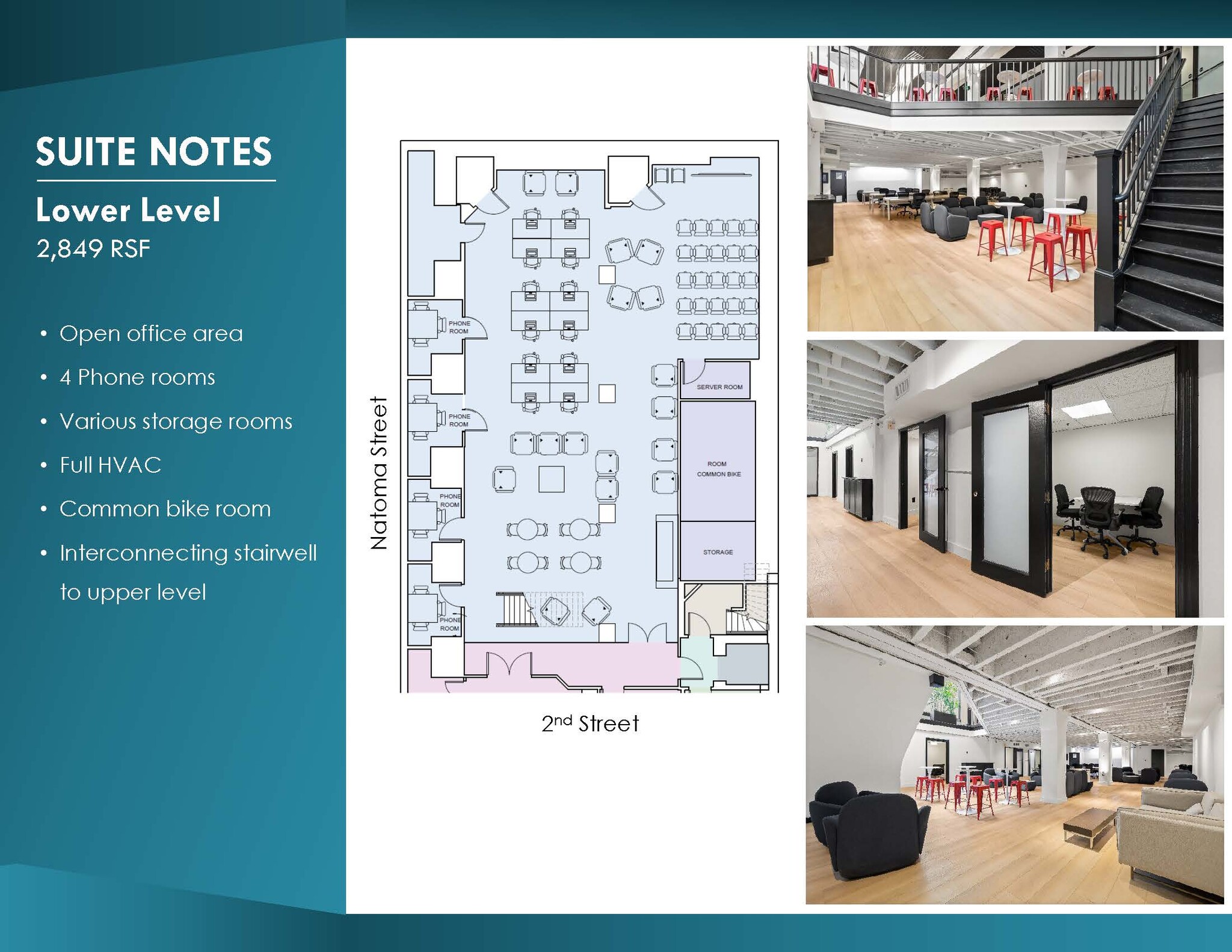 156-160 2nd St, San Francisco, CA for lease Floor Plan- Image 1 of 3