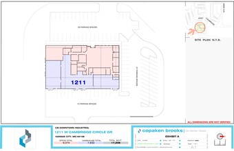 1211 W Cambridge Circle Dr, Kansas City, KS for lease Floor Plan- Image 1 of 1