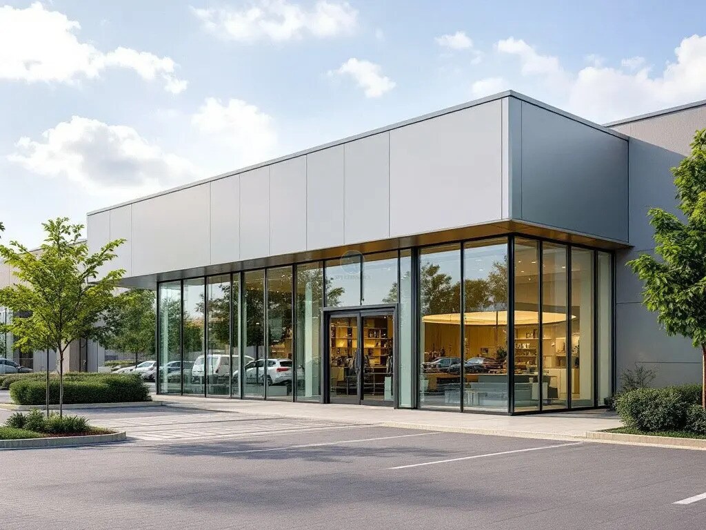 Retail in Fleury-les-Aubrais for lease Building Photo- Image 1 of 2