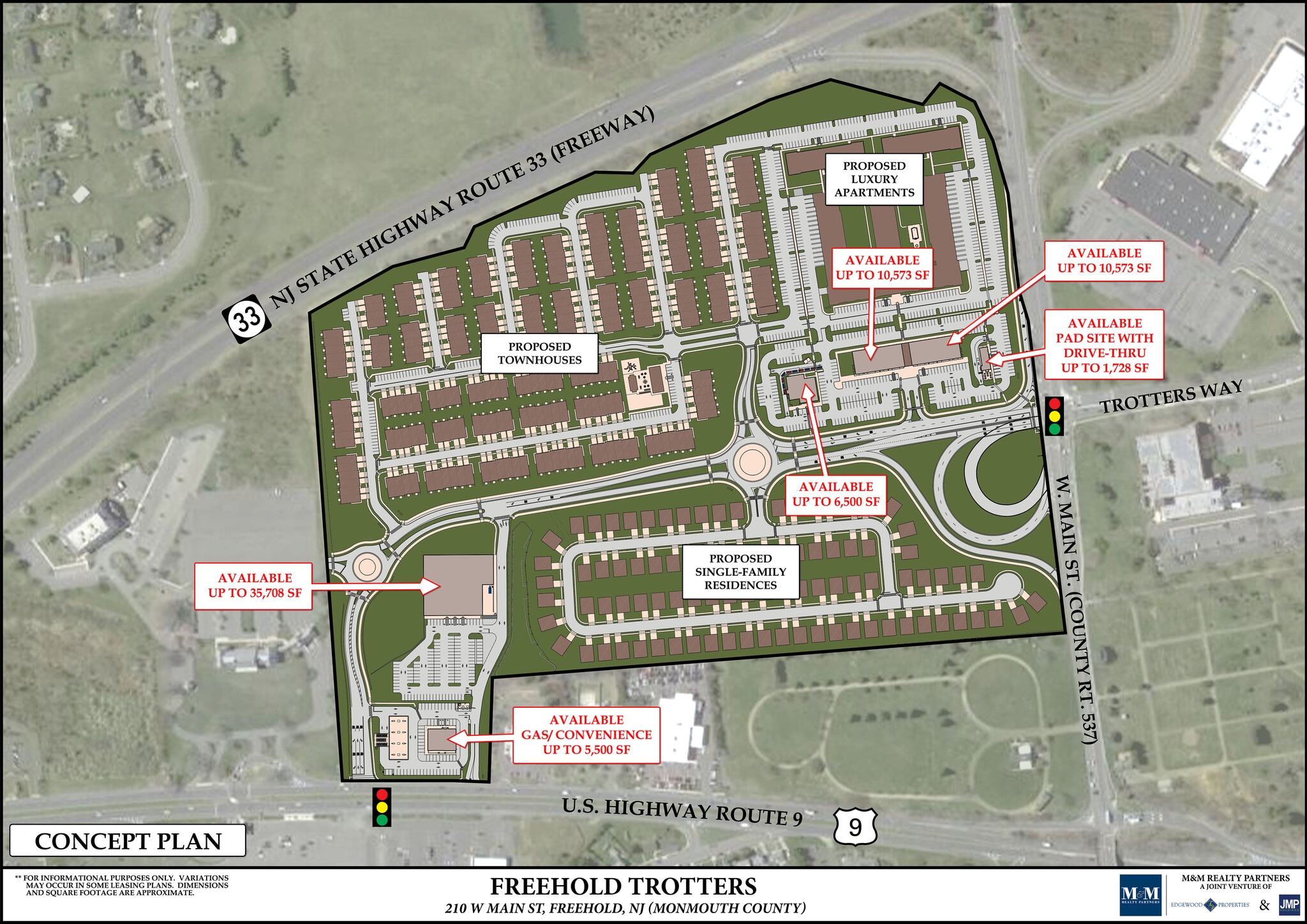 3600 US 9 Hwy, Freehold, NJ for lease Site Plan- Image 1 of 2