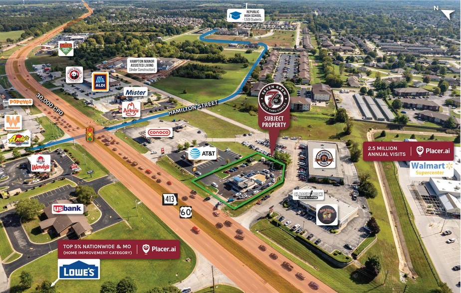 1234 E US 60 Hwy, Republic, MO for sale - Building Photo - Image 3 of 6