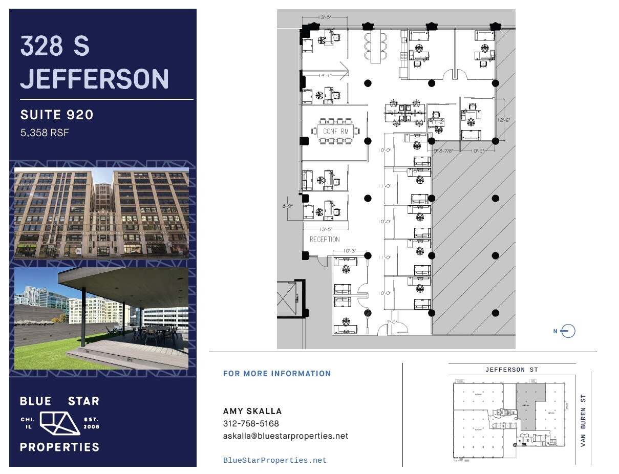 328 S Jefferson St, Chicago, IL for lease Floor Plan- Image 1 of 15