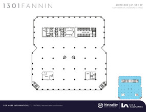 1301 Fannin St, Houston, TX for lease Floor Plan- Image 1 of 1