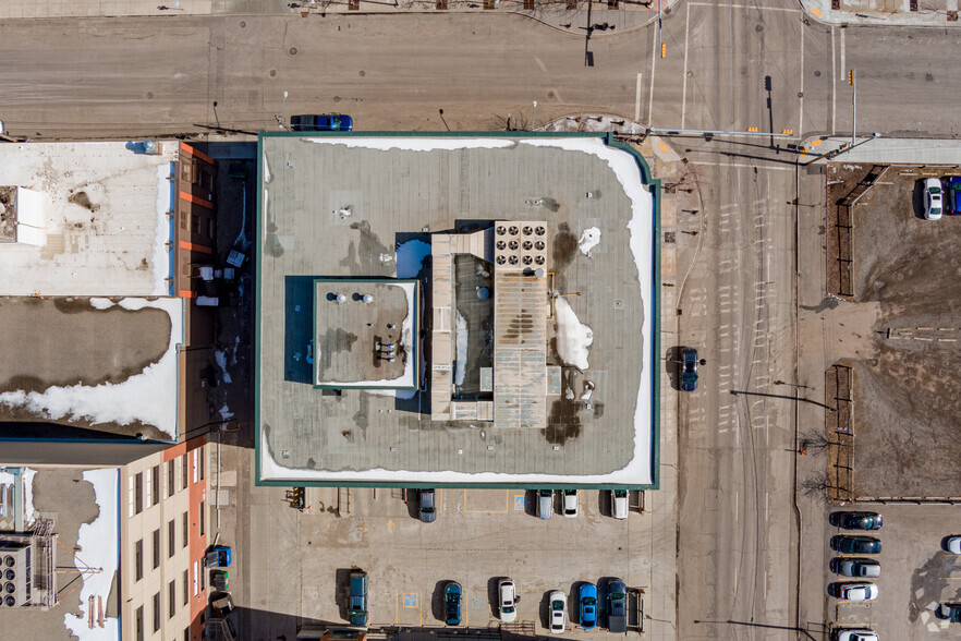 334 11th Ave SE, Calgary, AB for lease - Aerial - Image 3 of 4