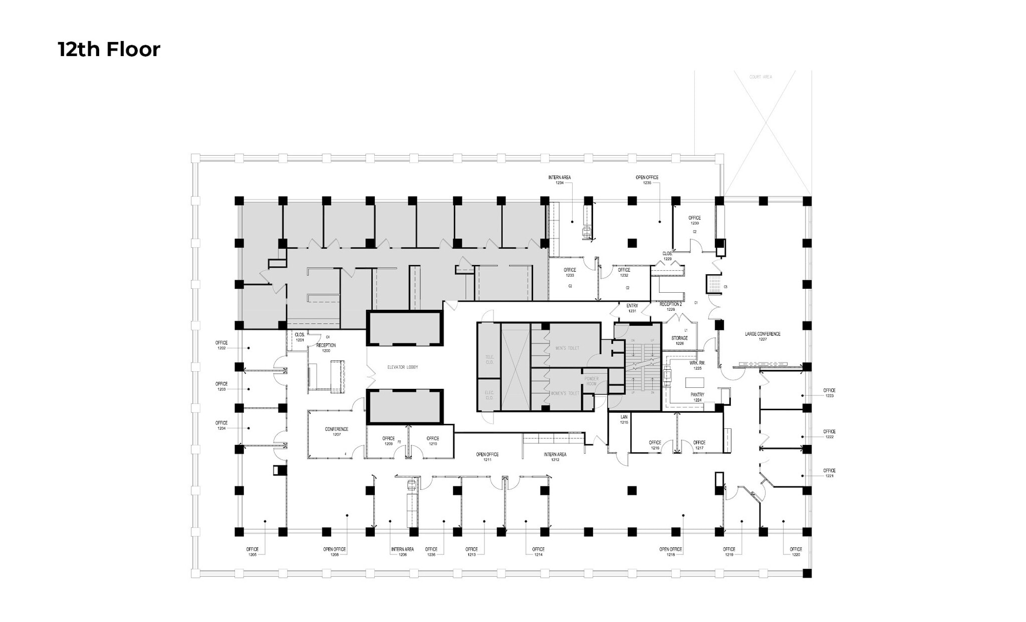 1156 15th St NW, Washington, DC for lease Floor Plan- Image 1 of 1