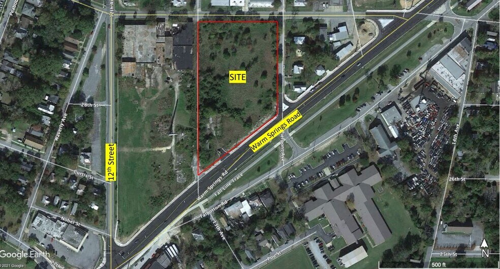 1311 Warm Springs Rd, Columbus, GA for sale - Aerial - Image 1 of 1