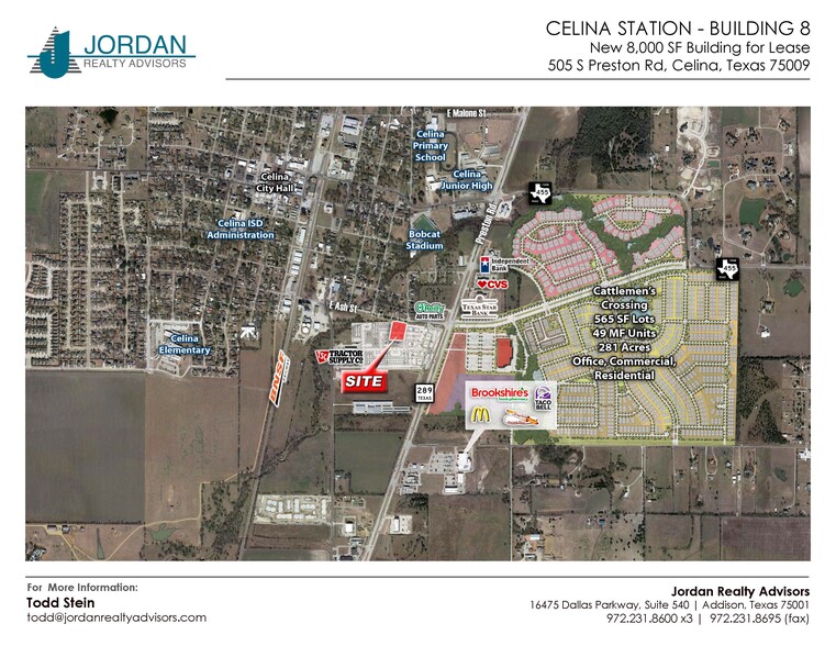 505 N Preston Rd, Celina, TX for lease - Primary Photo - Image 1 of 1