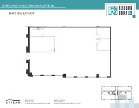 10735 David Taylor Dr, Charlotte, NC for lease Floor Plan- Image 1 of 3