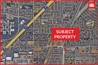 13351 Foothill Blvd, Fontana, CA - aerial  map view - Image1