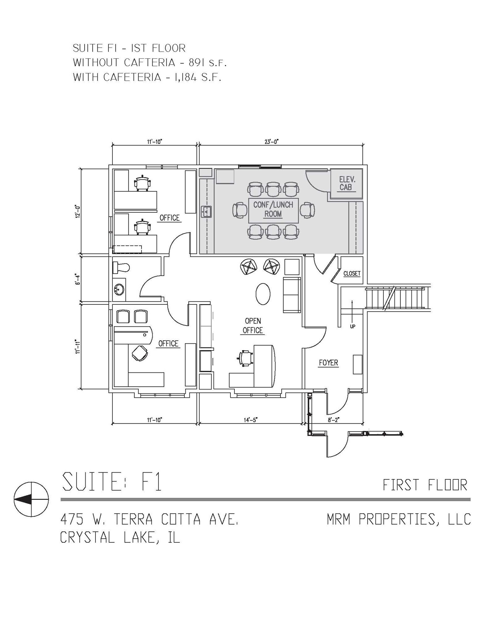 475 W Terra Cotta Ave, Crystal Lake, IL for lease Interior Photo- Image 1 of 7