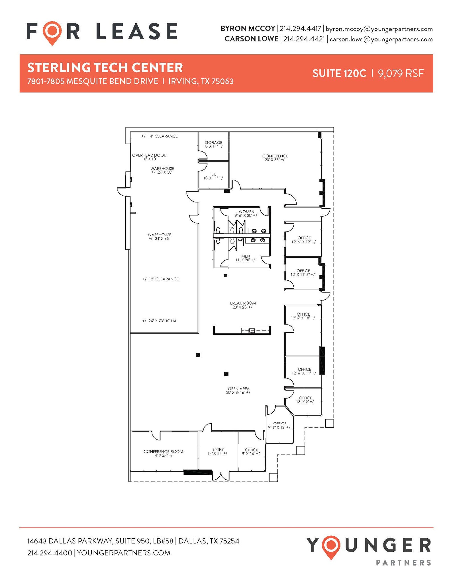 7801 Mesquite Bend Dr, Irving, TX for lease Floor Plan- Image 1 of 1