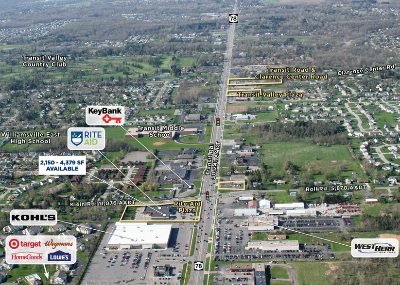 8520 Transit Rd, Amherst, NY for lease - Aerial - Image 2 of 3