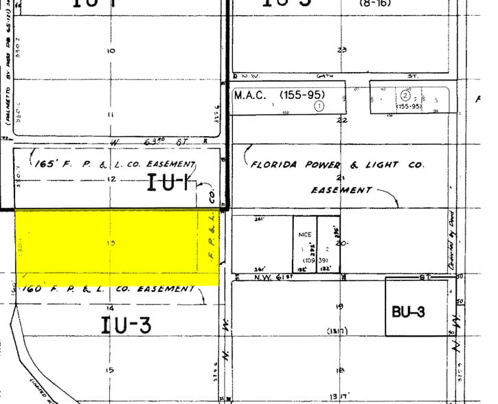 6146-6188 NW 74th Ave, Miami, FL for lease - Plat Map - Image 2 of 14