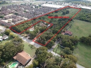12004 Quail Dr, Mesquite, TX - Aerial map view - Image1