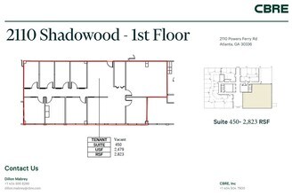 2100 Powers Ferry Rd SE, Atlanta, GA for lease Floor Plan- Image 1 of 1