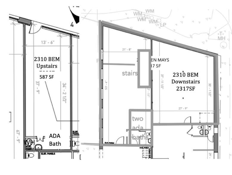 2310 Benjamin E Mays Dr SW, Atlanta, GA for lease - Floor Plan - Image 2 of 3