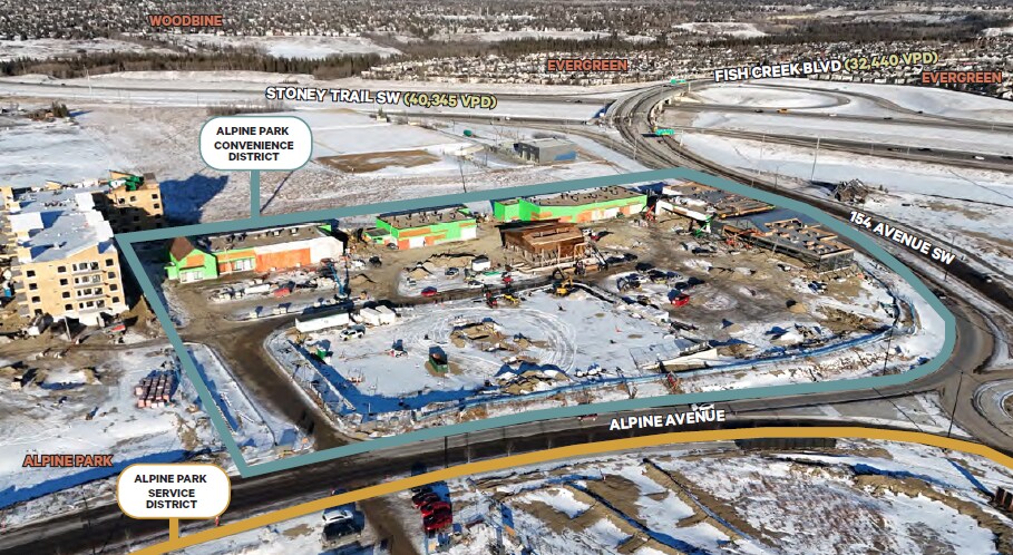 98 Alpine Av SW, Calgary, AB for lease Aerial- Image 1 of 1