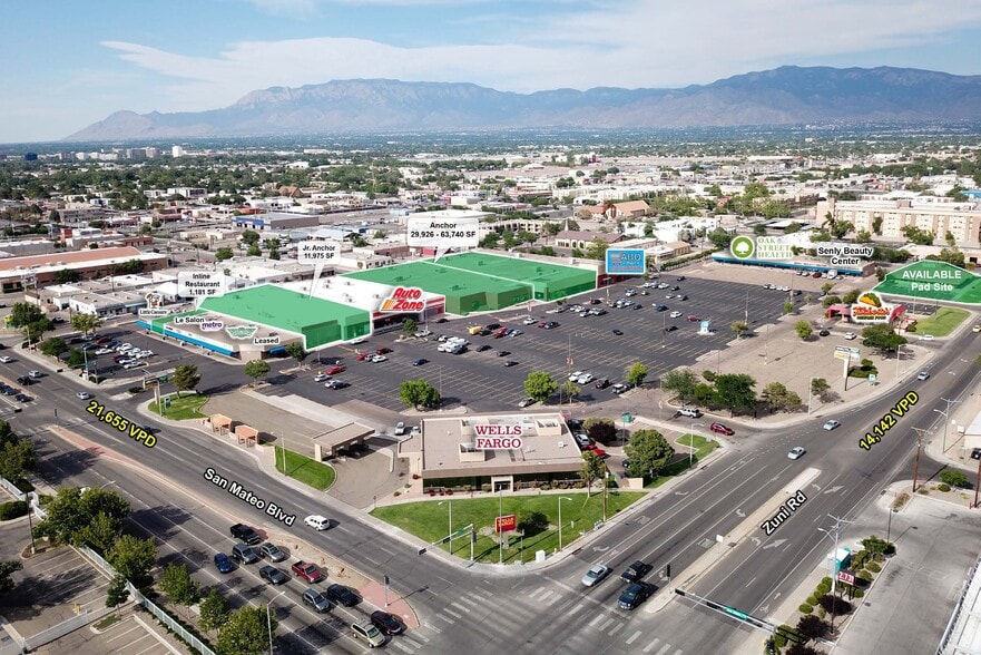 5555 Zuni Rd SE, Albuquerque, NM for lease - Building Photo - Image 1 of 12
