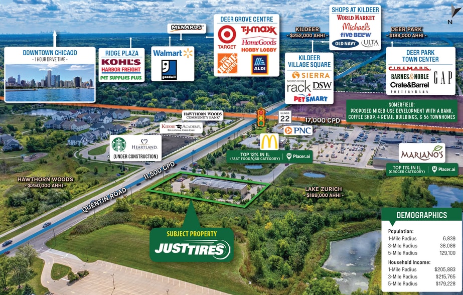 175 Quentin Rd, Lake Zurich, IL for sale - Building Photo - Image 3 of 4