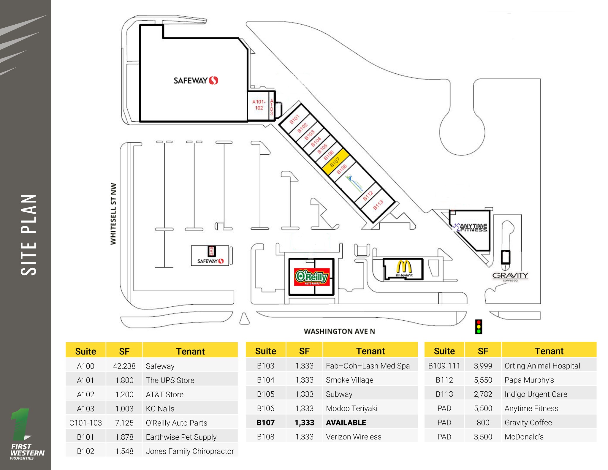 215 Whitesell St NW, Orting, WA for lease Site Plan- Image 1 of 1