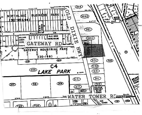 1233 Old Dixie Hwy, Lake Park, FL for sale - Plat Map - Image 2 of 5