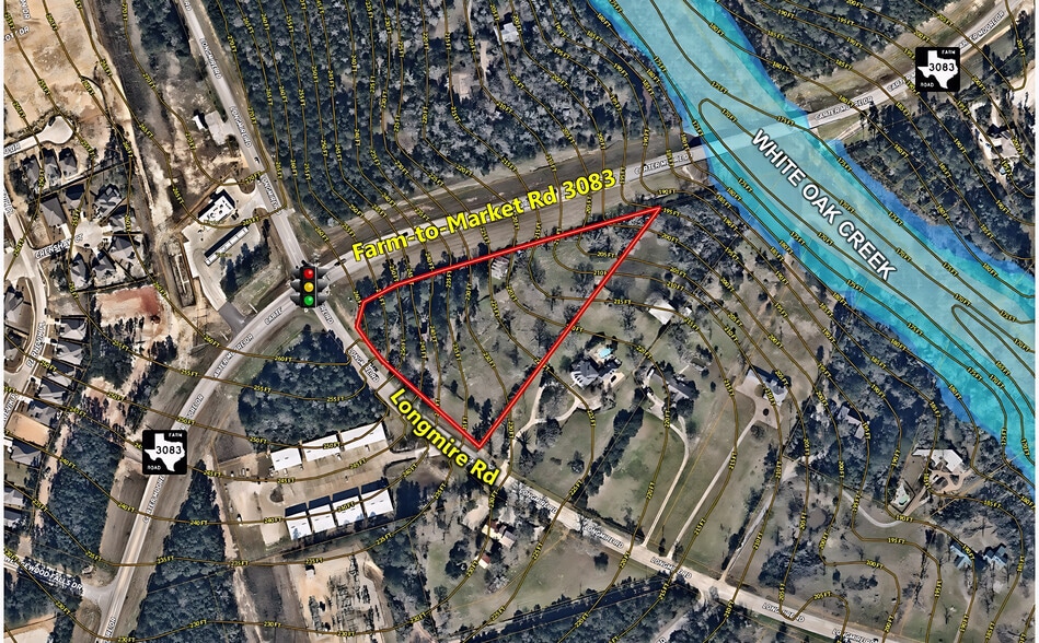 1938 Longmire Rd, Conroe, TX for sale - Aerial - Image 2 of 5