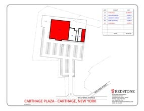 700-702 W End Ave, Carthage, NY for lease Site Plan- Image 1 of 1