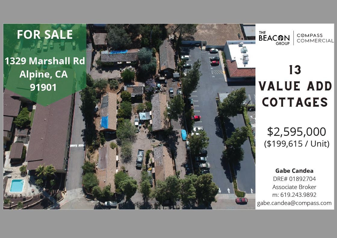 1329 Marshall Rd, Alpine, CA for sale Aerial- Image 1 of 1