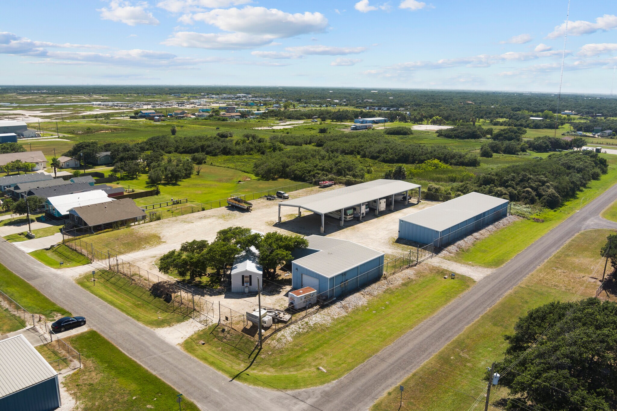 1803 S Doughty St, Rockport, TX for sale Aerial- Image 1 of 1