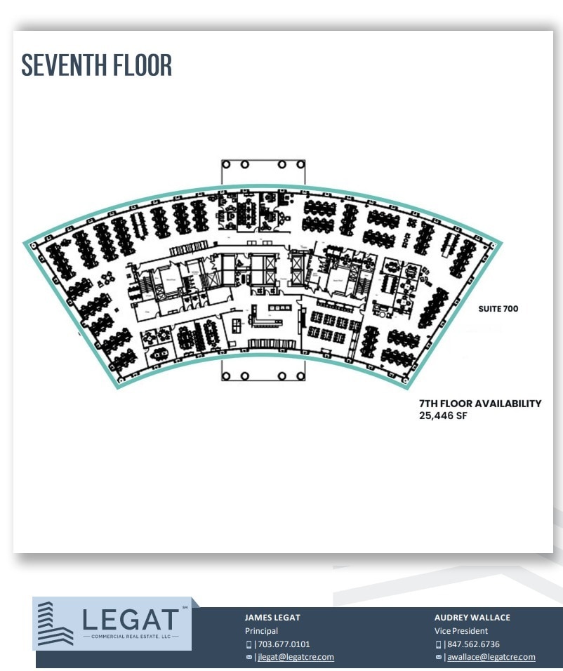 8000 Towers Crescent Dr, Vienna, VA for lease Floor Plan- Image 1 of 1
