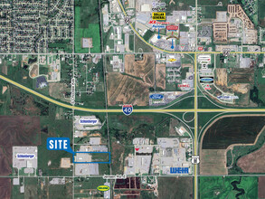 3705 S Choctaw Ave, El Reno, OK - aerial  map view