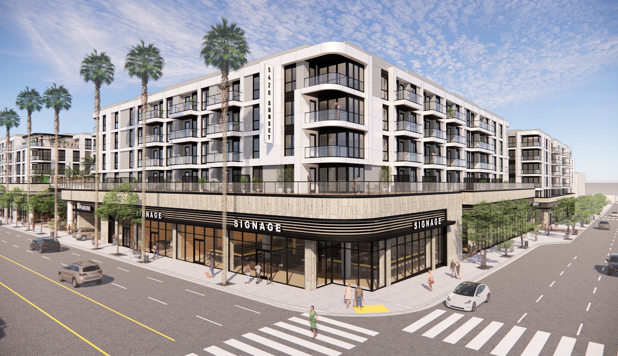 5420 W Sunset Blvd, Los Angeles, CA for lease Building Photo- Image 1 of 16