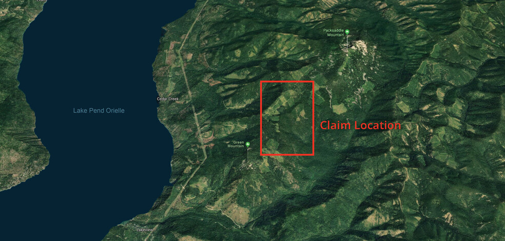 TBD Pend Orielle Silica Deposit, Ponderay, ID for sale - Plat Map - Image 3 of 4