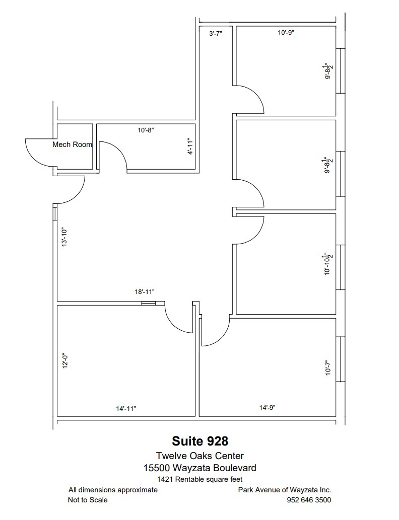 600 Twelve Oaks Center Dr, Wayzata, MN for lease Floor Plan- Image 1 of 1