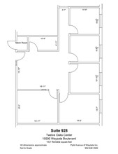 600 Twelve Oaks Center Dr, Wayzata, MN for lease Floor Plan- Image 1 of 1