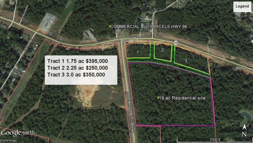Hwy 96 & Robert Bryson Pky, Bonaire, GA for sale - Building Photo - Image 1 of 1