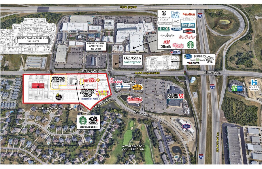 7401 Liberty Way, West Chester, OH for lease - Building Photo - Image 1 of 3