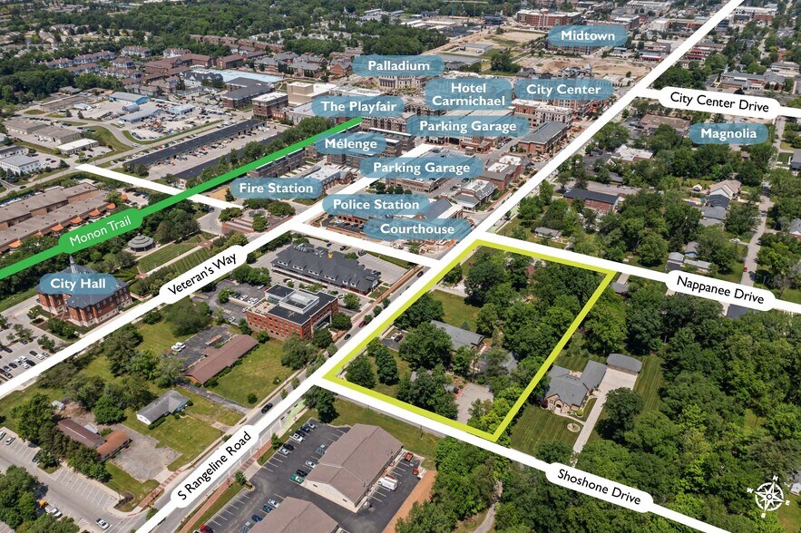 S Rangeline Rd, Carmel, IN for sale - Building Photo - Image 3 of 6